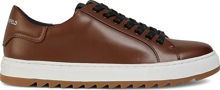 Leather Low-Top Sneakers