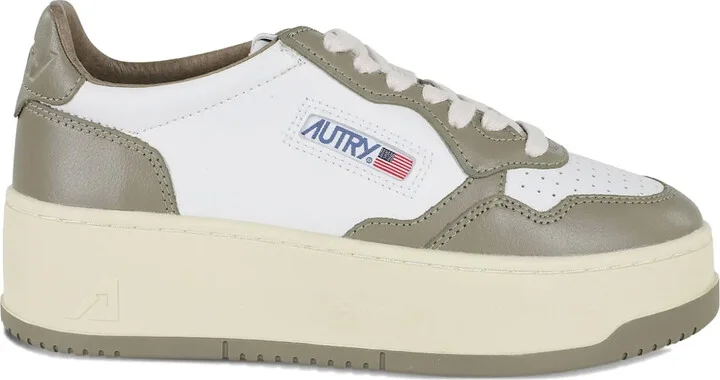 Leather Low-Top Sneakers