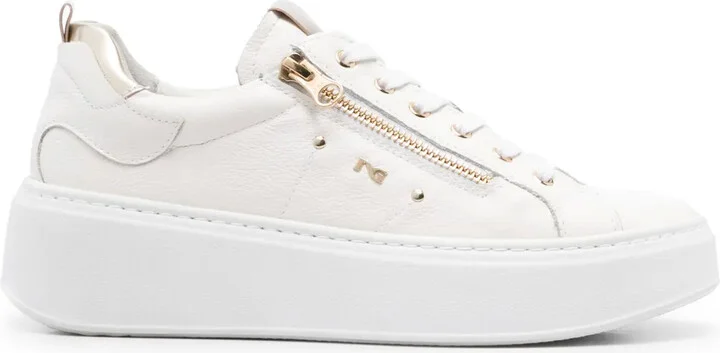 Leather Low-Top Sneakers