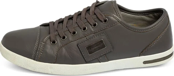 Leather Low-Top Sneakers