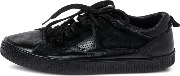 Leather Low-Top Sneakers