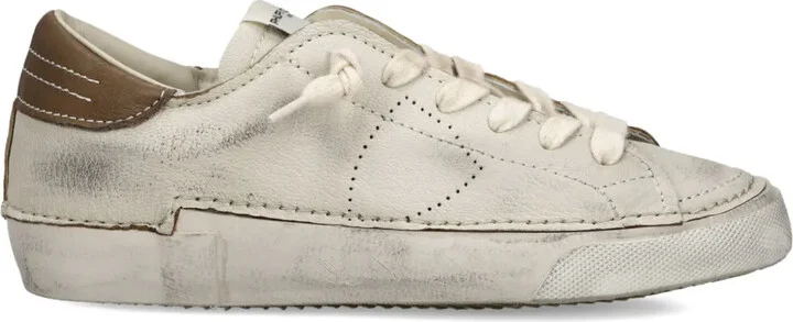 Leather Low-Top Sneakers