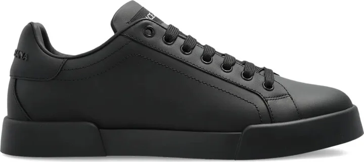 Leather Low-Top Sneakers