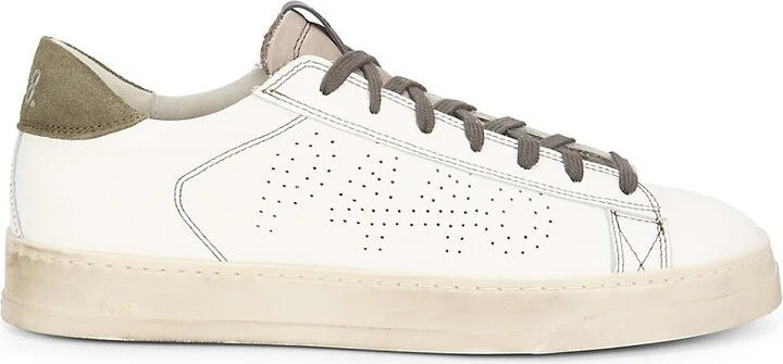 Leather Low-Top Sneakers