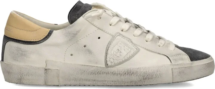 Leather Low-Top Sneakers