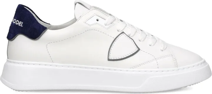 Leather Low-Top Sneakers