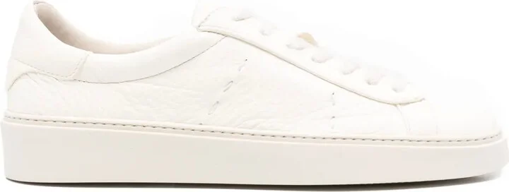 Leather Low-Top Sneakers