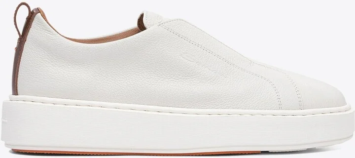 Leather Low-Top Sneakers