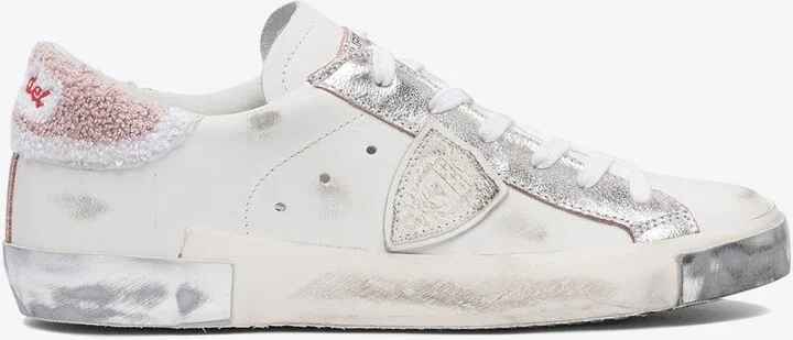 Leather Low-Top Sneakers