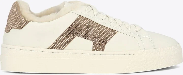 Leather Low-Top Sneakers