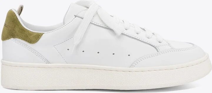 Leather Low-Top Sneakers