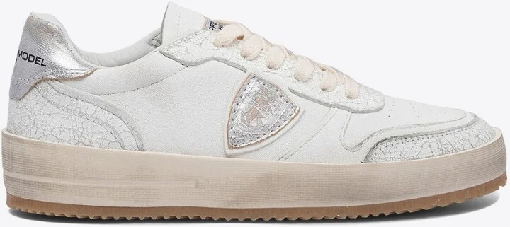 Leather Low-Top Sneakers