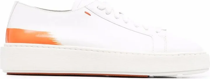 Leather Low-Top Sneakers