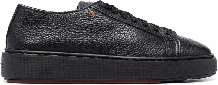 Leather Low-Top Sneakers
