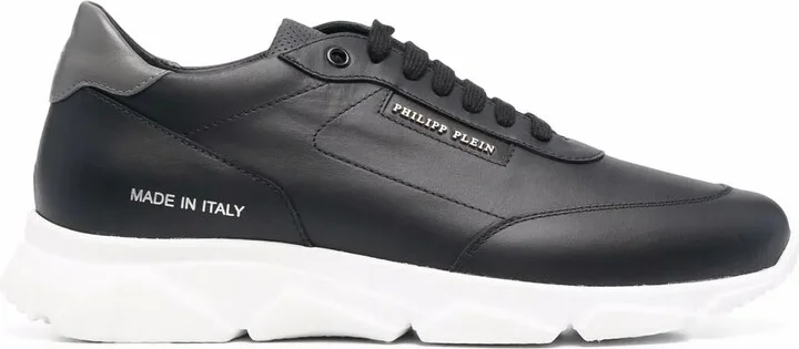 Leather Low-Top Sneakers