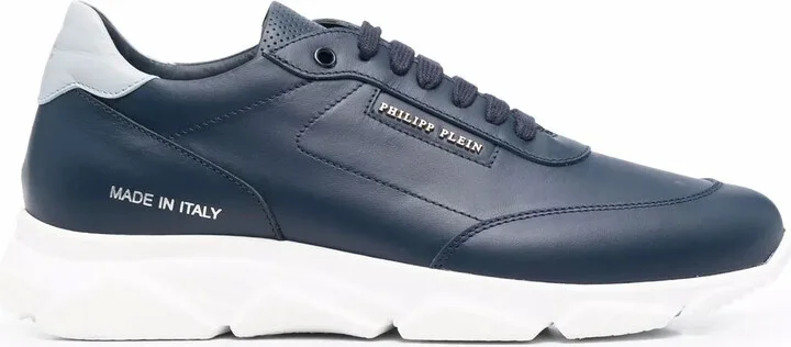 Leather Low-Top Sneakers