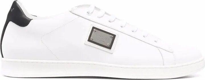 Leather Low-Top Sneakers