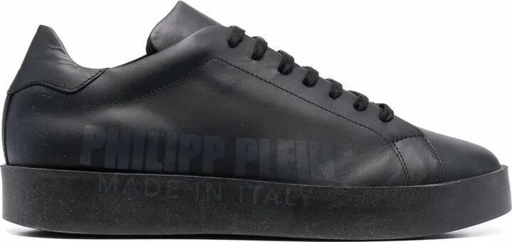 Leather Low-Top Sneakers