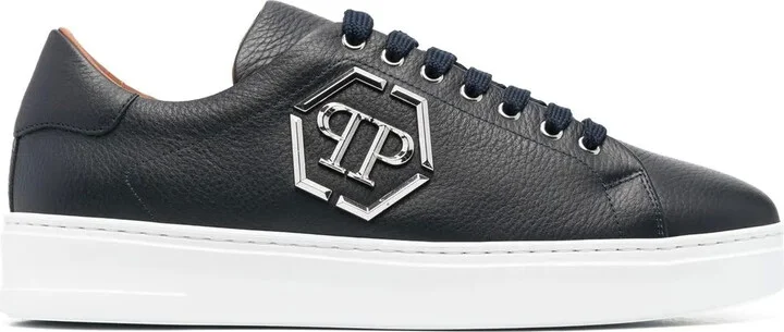 Leather Low-Top Sneakers