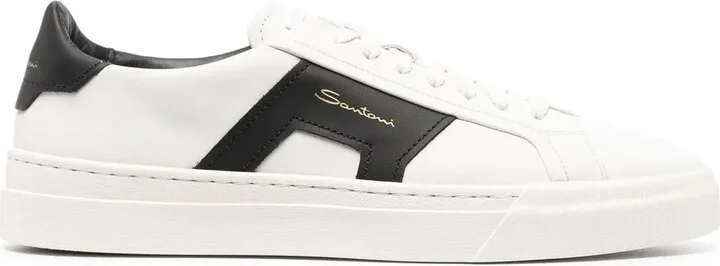 Leather Low-Top Sneakers