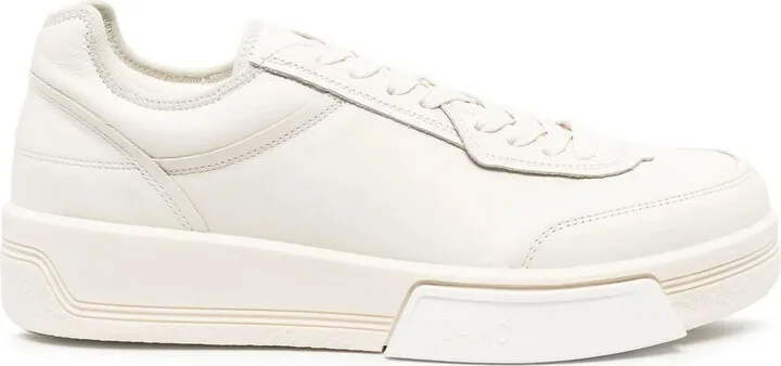Leather Low-Top Sneakers