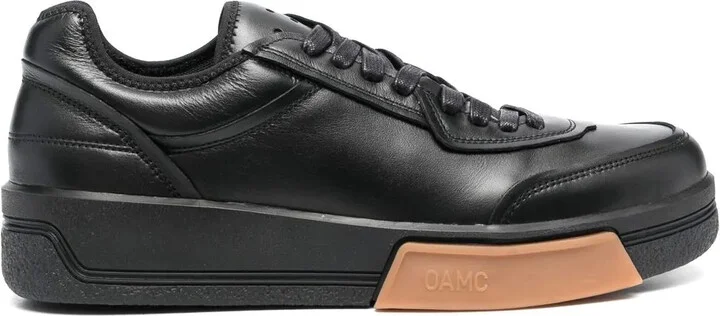 Leather Low-Top Sneakers