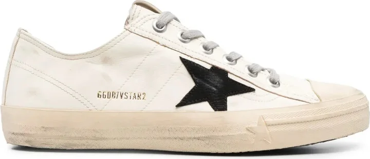 Leather Low-Top Sneakers