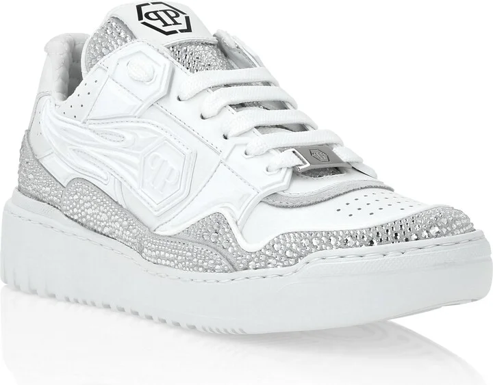 Leather Low-Top Sneakers Moon Walker