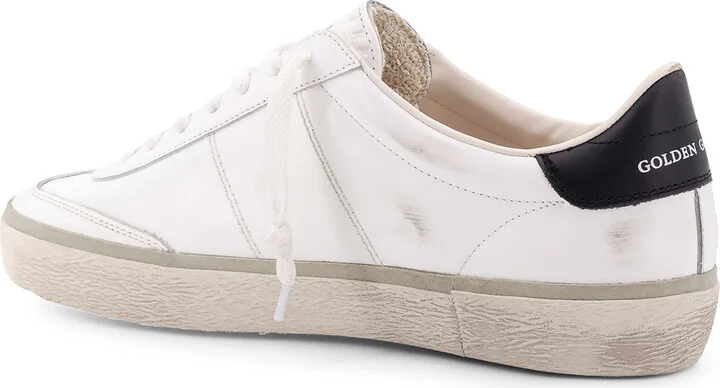 Leather Low-top Soul Star Sneakers With Used Effect - Image 3