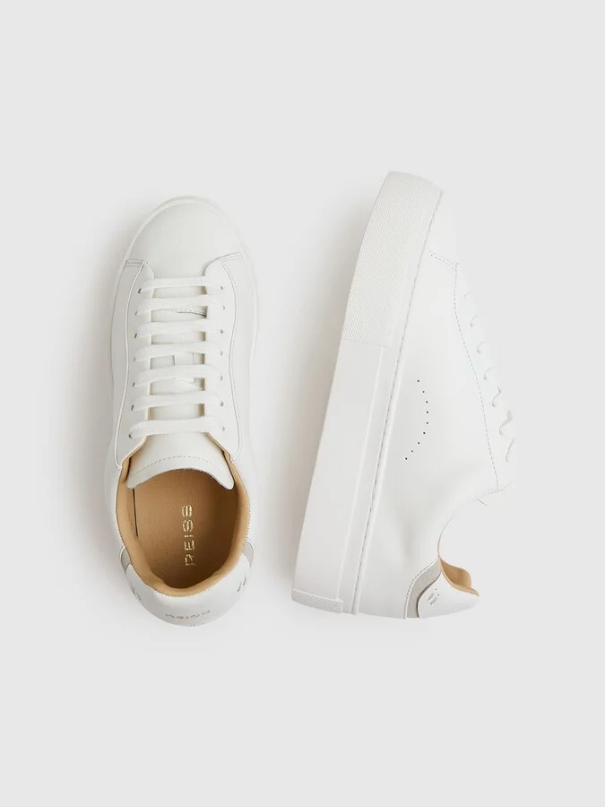 Leather Low-top Trainers - Image 3