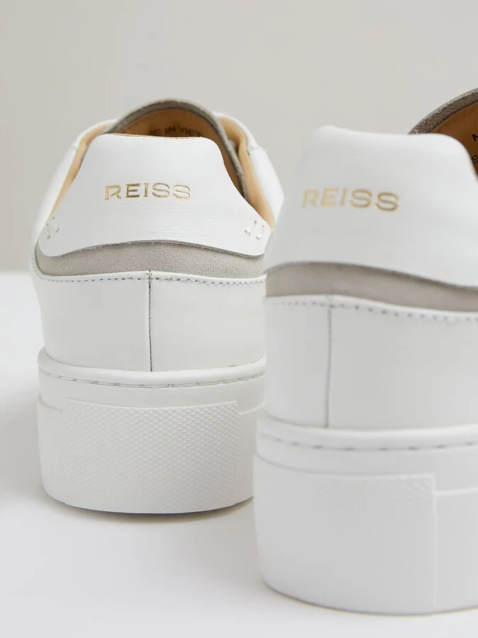 Leather Low-top Trainers - Image 4