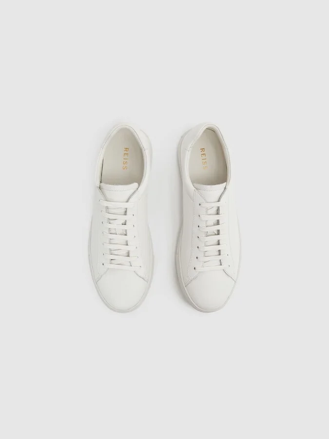Leather Low-top Trainers - Image 3
