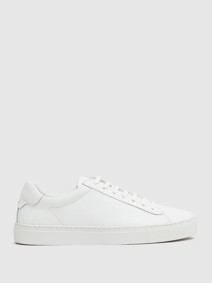 Leather Low-top Trainers - Image 4