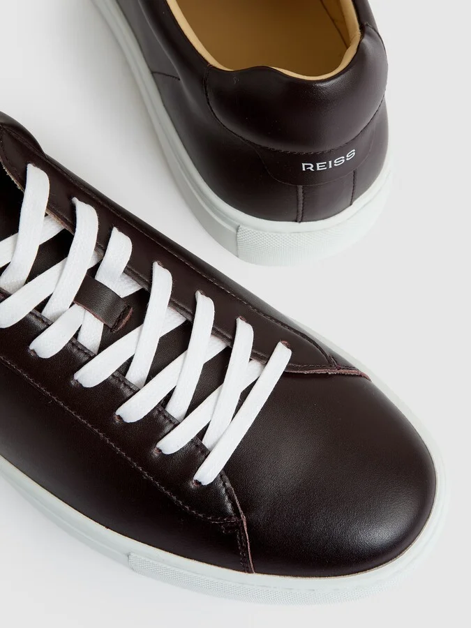 Leather Low-top Trainers - Image 5
