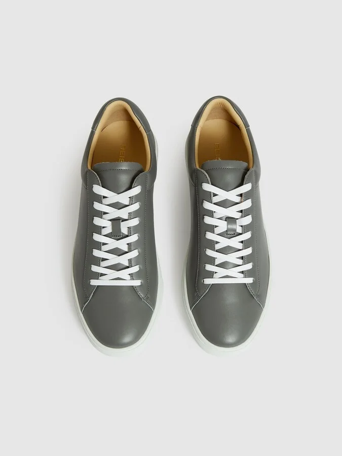 Leather Low-top Trainers - Image 3