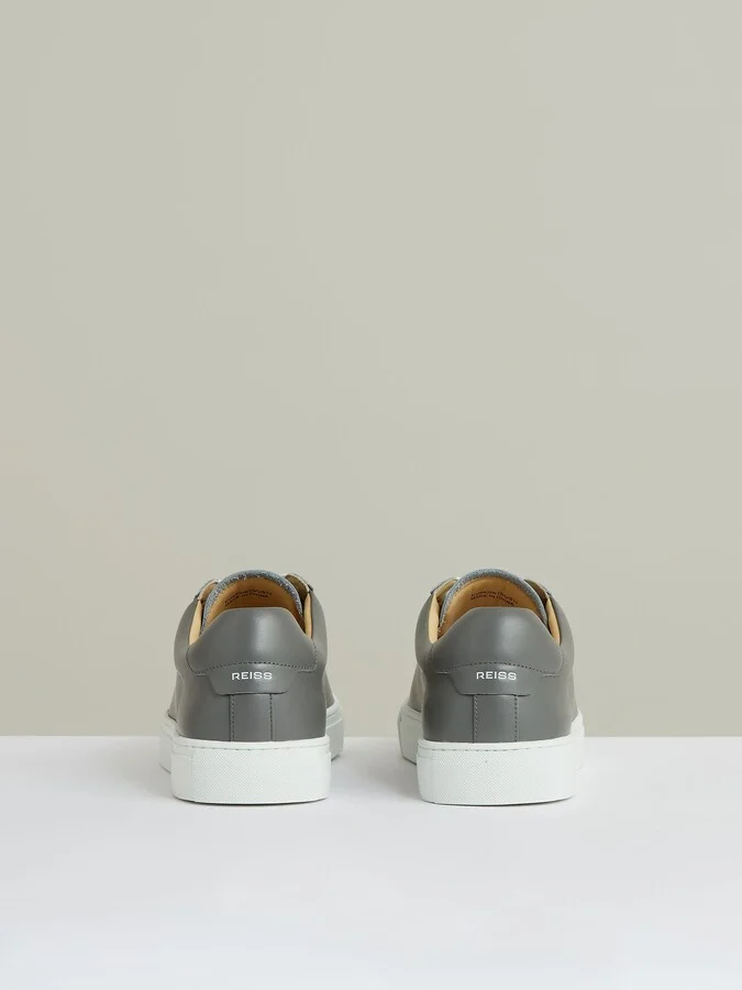 Leather Low-top Trainers - Image 4