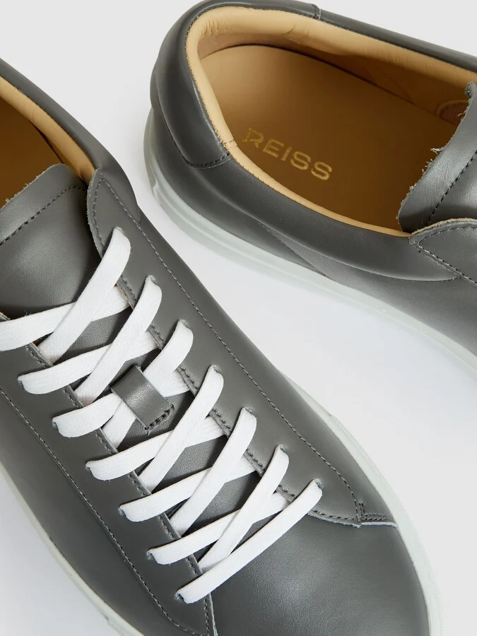 Leather Low-top Trainers - Image 5