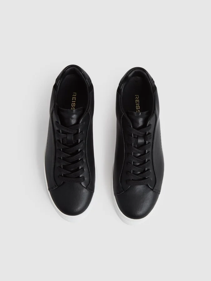 Leather Low-top Trainers - Image 3