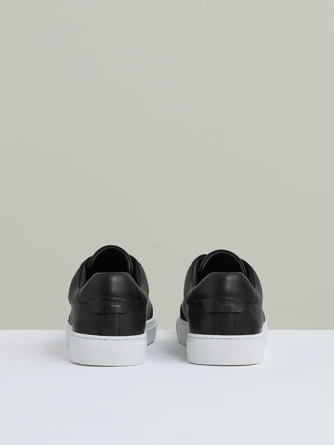 Leather Low Top Trainers - Image 4