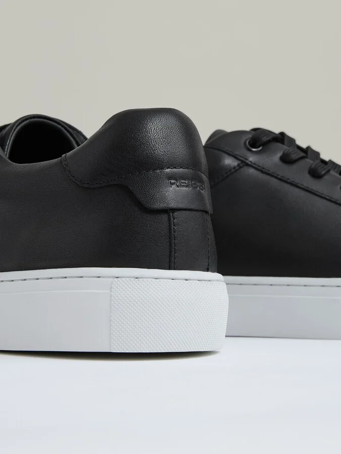 Leather Low Top Trainers - Image 5