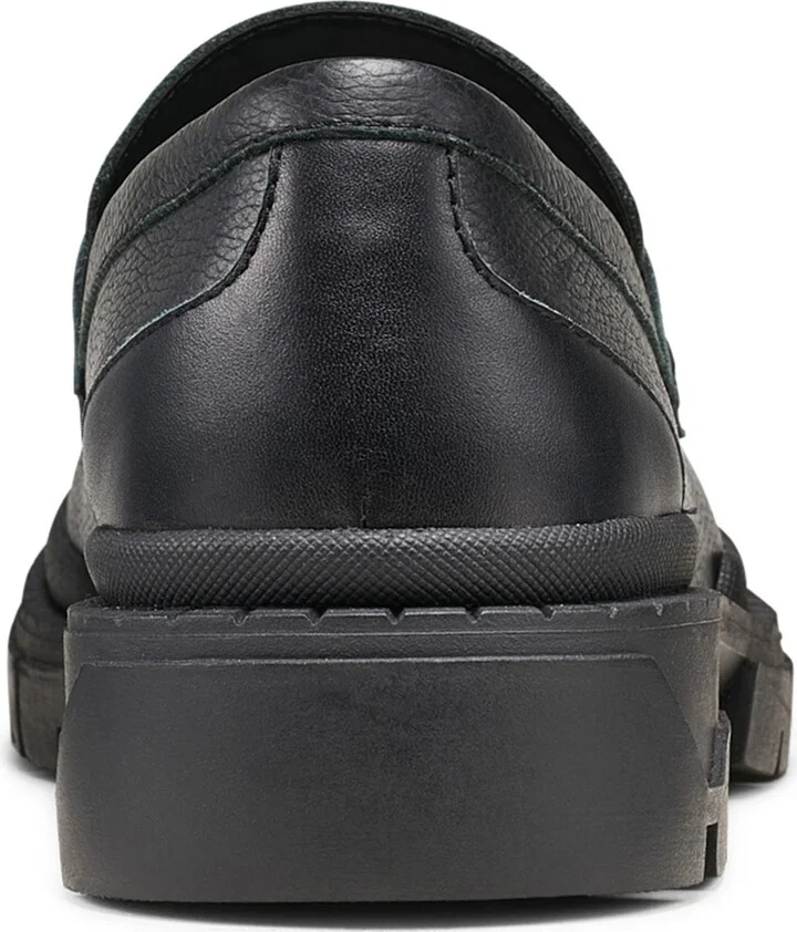 Leather Lug Sole Penny Loafer - Image 2
