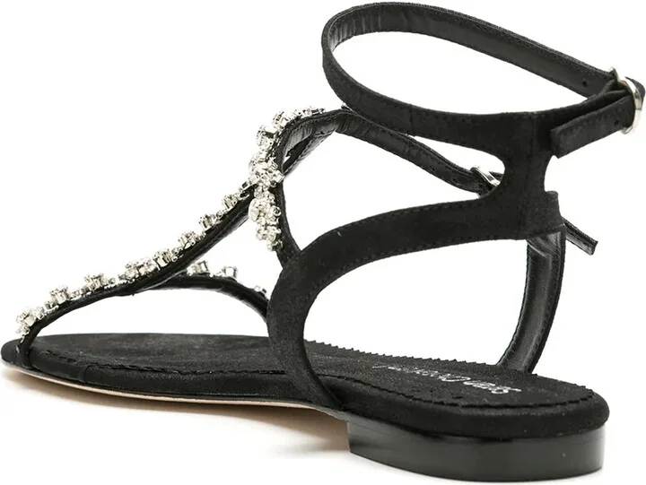 leather Lumière flat sandals - Image 3