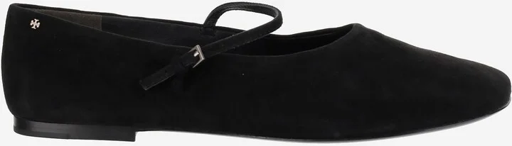 Leather Mary Jane Ballerinas