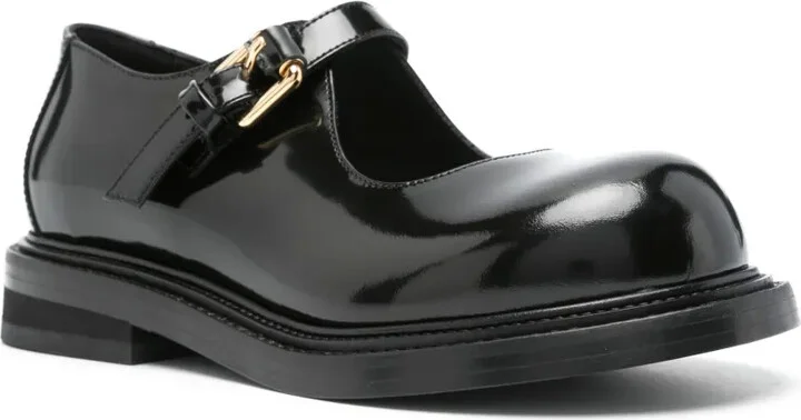 Leather Mary Jane Flats - Image 2
