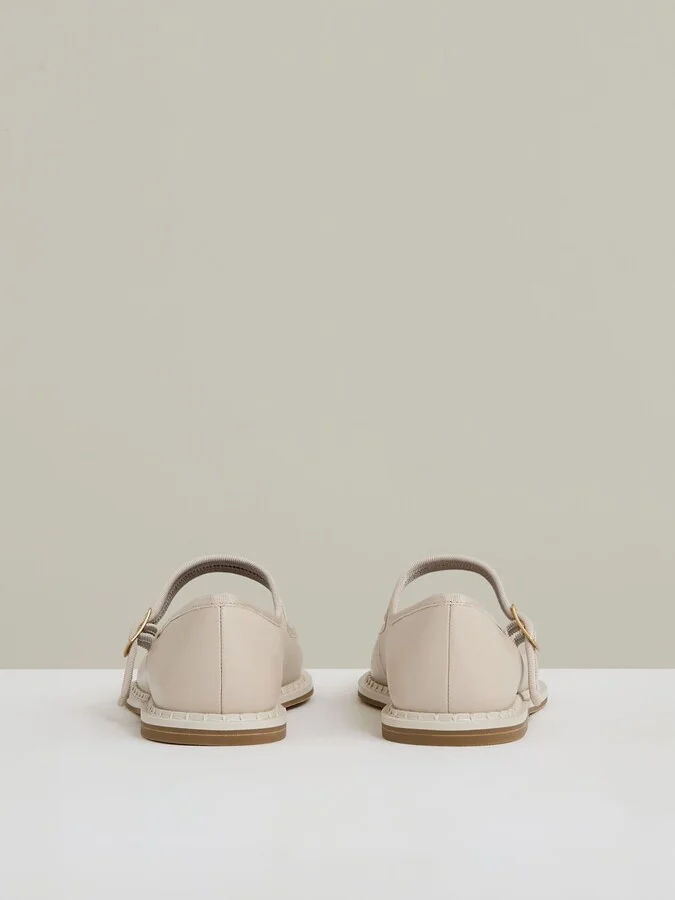 Leather Mary-jane Shoes - Image 3