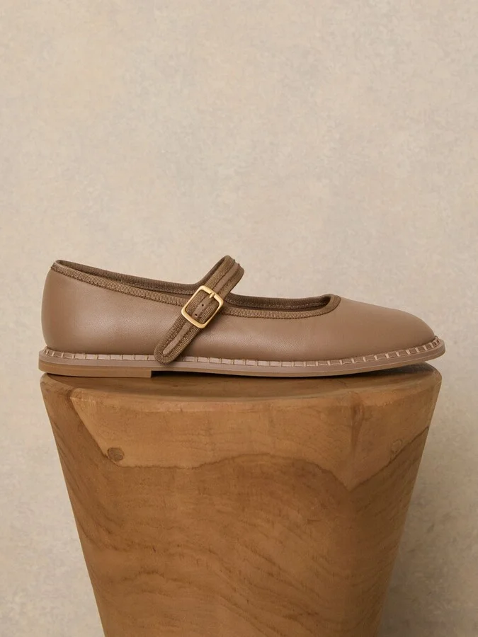 Leather Mary-jane Shoes - Image 2