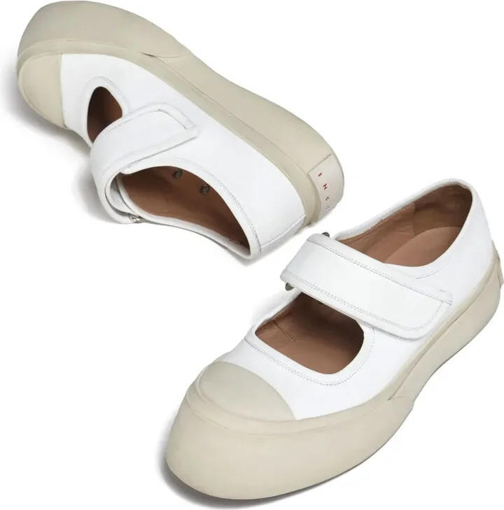 leather Mary Jane sneakers - Image 5