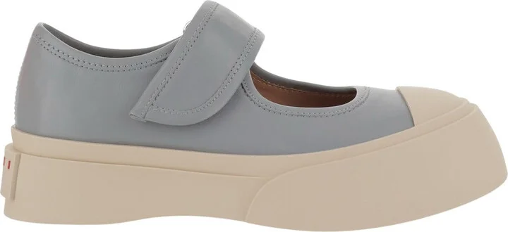Leather Mary Jane Sneakers
