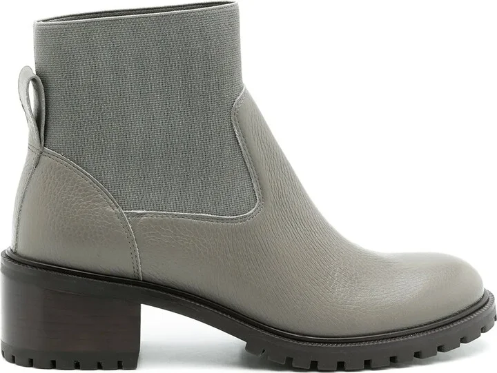 leather Melrose boots