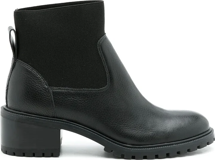 leather Melrose boots